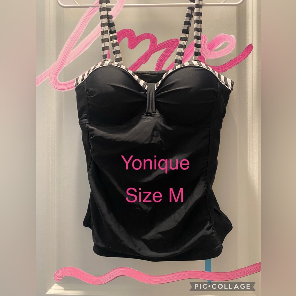 New With Tag Yonique Tankini Top Size M